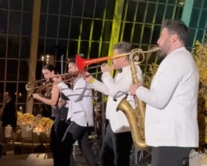Band playing at The Met