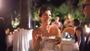 Photo of bride at wedding.